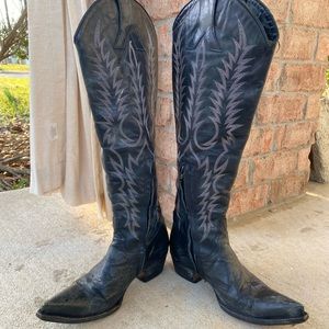 Old Gringo Womens Mayra Black Leather Boots